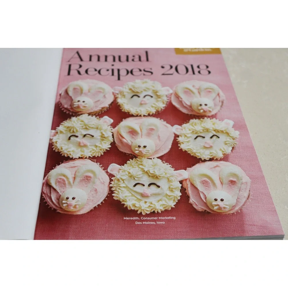 Better Homes and Gardens Annual Recipes 2018 Hardcover Cookbook 250+ Recipes